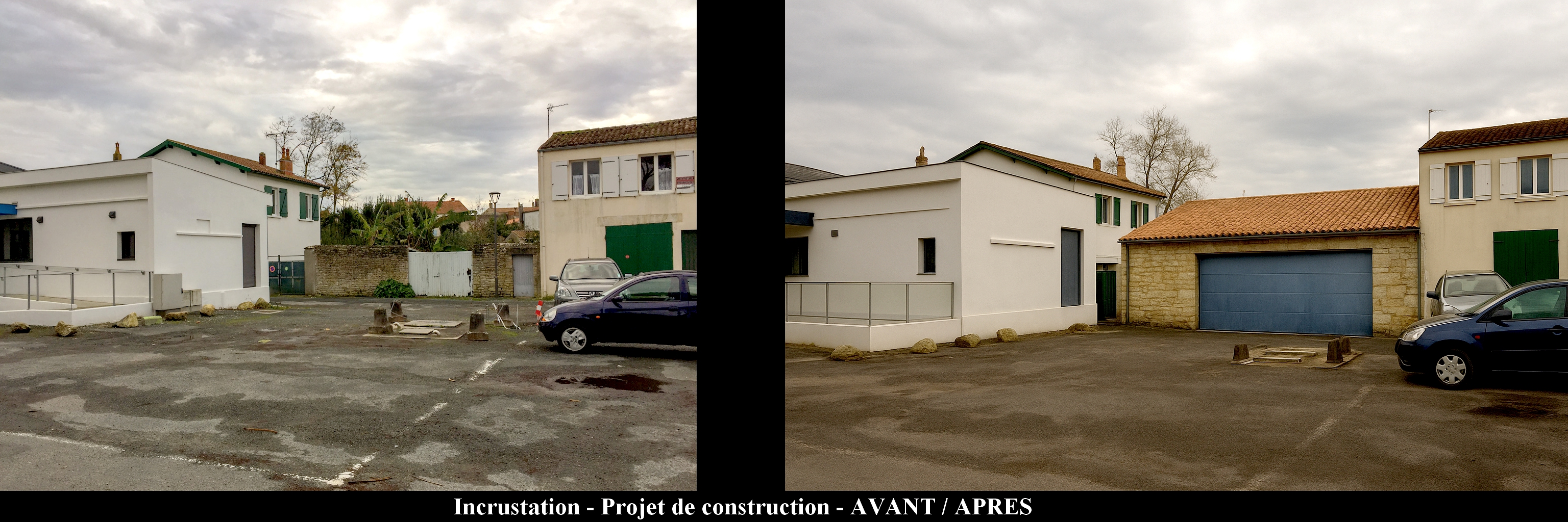Garage avant-apres